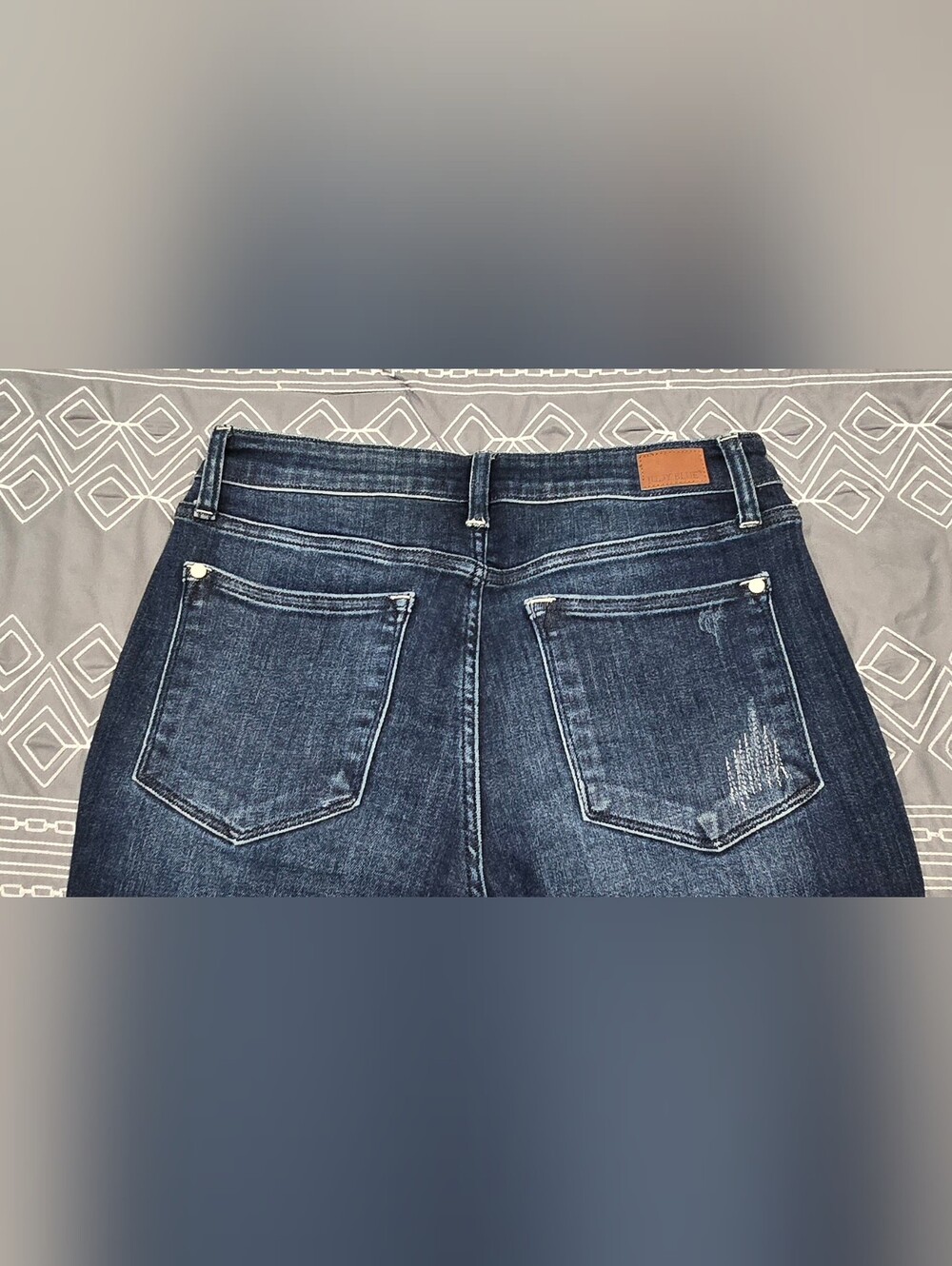 Judy Blue Midrise Boyfriend Fit Jeans Size 11/30 - Picture 4 of 7